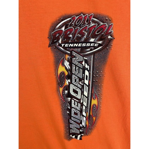 Bristol Speedway Tennessee Wide Open NASCAR short sleeve t-shirt adults XL 2011 - Picture 3 of 6